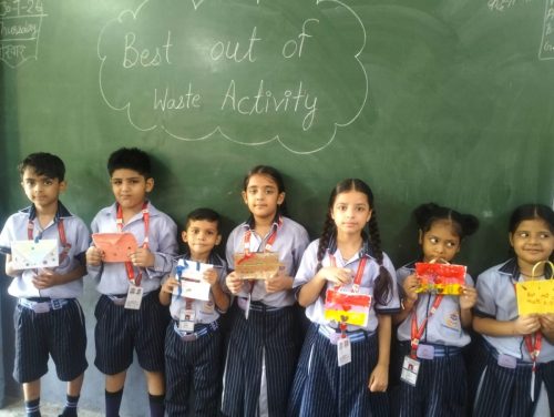 BEST OUT OF WASTE ACTIVITY